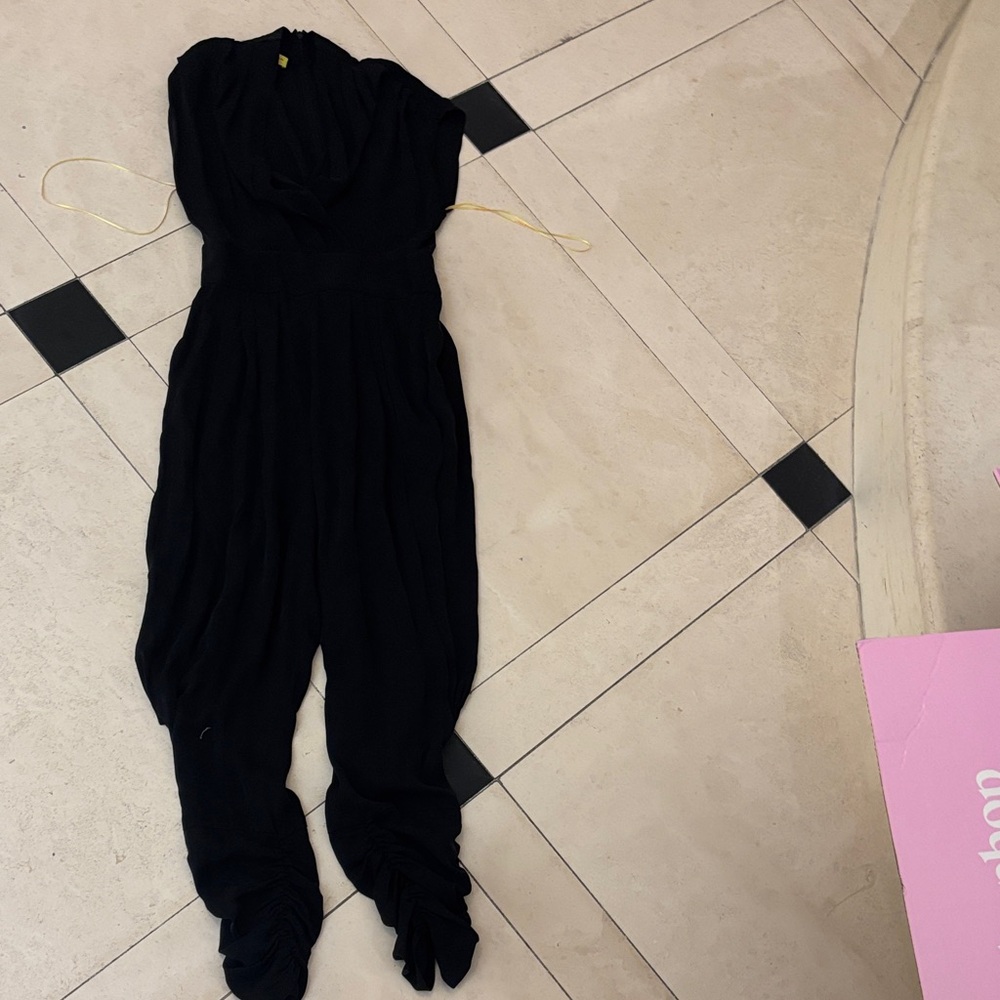 Catherine Malandrino Classic Black Jumpsuit